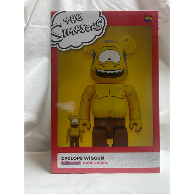 BE@RBRICK CYCLOPS WIGGUM 100％ & 400％