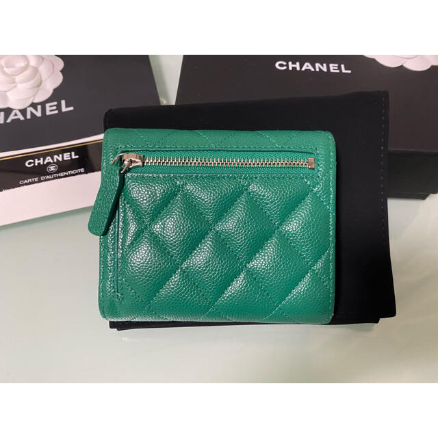CHANEL - RAB様ご専用 国内正規品 シャネル グリーン 緑 ミニ CHANEL - RAB様ご専用 国内正規品 シャネル グリーン 緑 ミニ