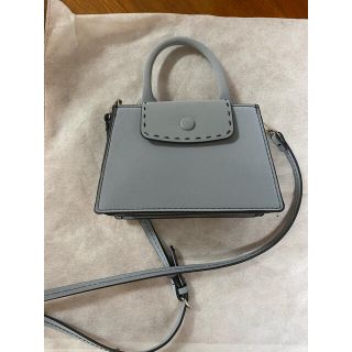 ザラ(ZARA)のザラ　ショルダーバッグ　ブルー(ショルダーバッグ)