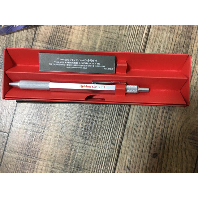 rotring(ロットリング)の新品　rotring600 3in1 インテリア/住まい/日用品の文房具(ペン/マーカー)の商品写真