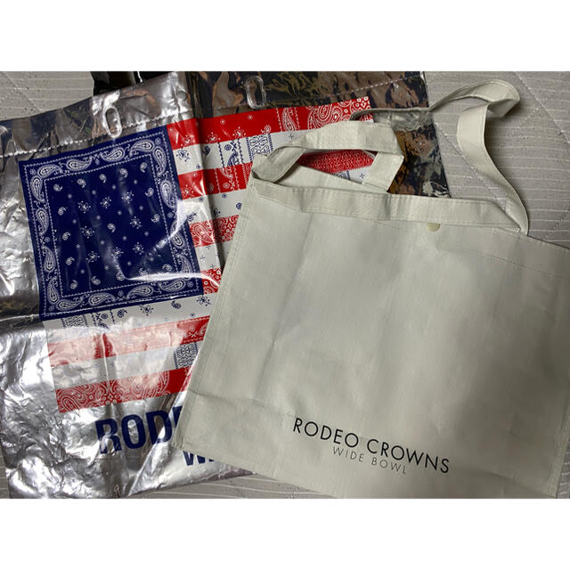 RODEO CROWNS(ロデオクラウンズ)のRODEO CROWNS  ショップ 袋　ショッパー　2セット レディースのバッグ(ショップ袋)の商品写真