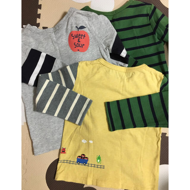 kladskap(クレードスコープ)のクレードスコープ　長袖Tシャツ3枚セット　100cm キッズ/ベビー/マタニティのキッズ服男の子用(90cm~)(Tシャツ/カットソー)の商品写真