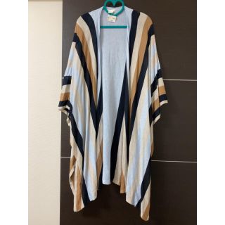 エイチアンドエム(H&M)のH＆M ストライプ柄カーディガン Lサイズ 新品(カーディガン)