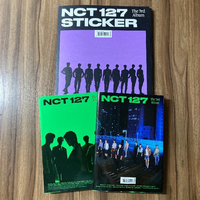 NCT127 'STICKER' アルバム 3形態セット エンタメ/ホビーのCD(K-POP/アジア)の商品写真