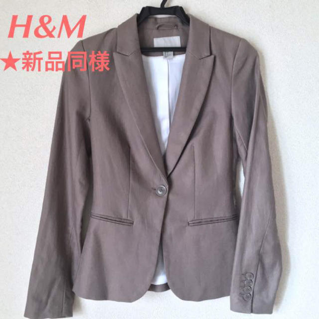 H&M(エイチアンドエム)の売り切り❣️新品同様✨H&M ☘テーラードジャケット    レディースのジャケット/アウター(テーラードジャケット)の商品写真