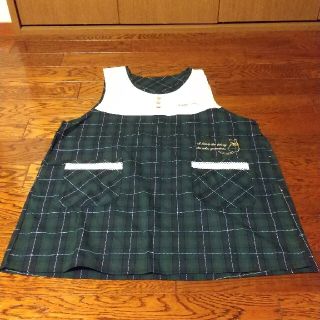 エプロン　ハッピータイム　大きめサイズ(その他)