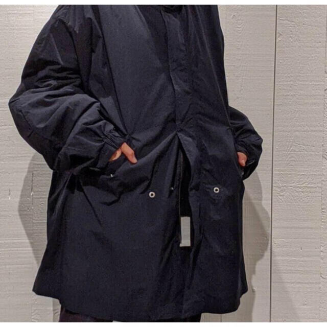 1LDK SELECT(ワンエルディーケーセレクト)のaton VENTILE NYLON SHORT MODS COAT 20aw メンズのジャケット/アウター(モッズコート)の商品写真