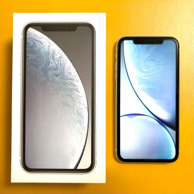 ※SIMフリー※ Apple iPhone XR White 64GB ホワイト