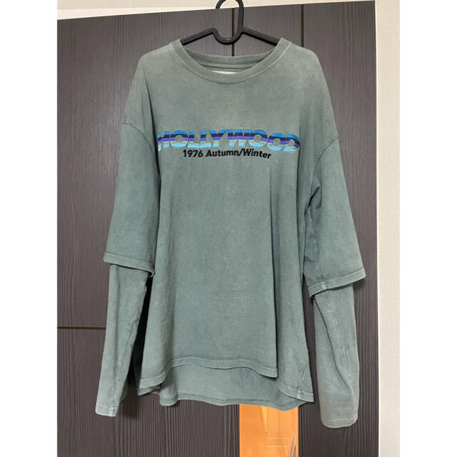 DAIRIKU 20aw “HOLLYWOOD” Layered T-shirt - Tシャツ/カットソー(七分