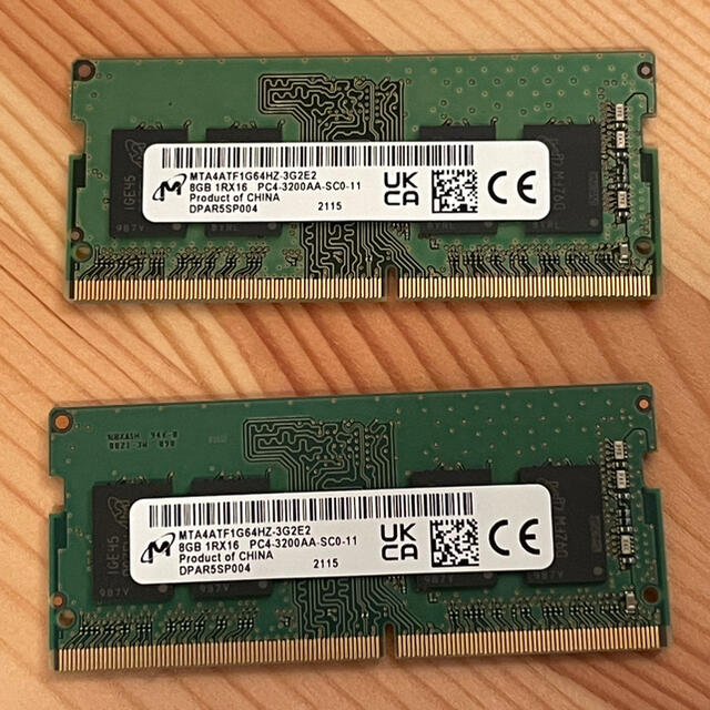 SO-DIMM DDR4 3200 Mhz 16GB (2x8GB) 1Rx16