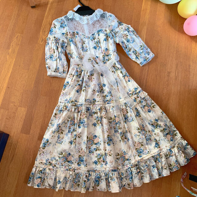 Victorian maiden - ロココブーケレーシードールドレスの通販 by Victorian maiden - ロココブーケレーシードールドレスの通販 by