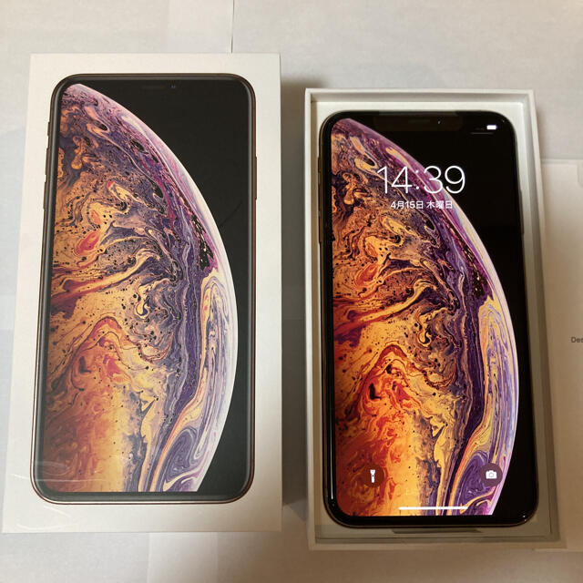 apple☆新品未使用☆iPhone XS Max 64GB ゴールドSIMフリー　残債な