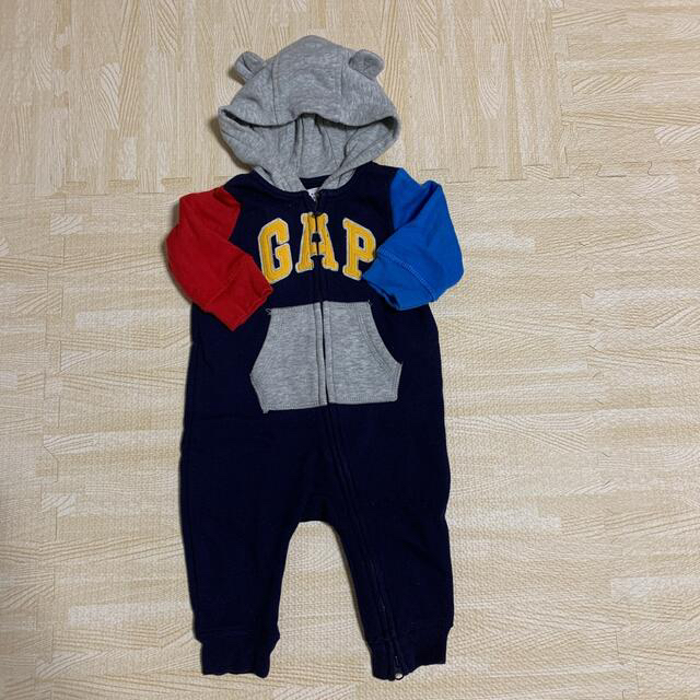 babyGAP(ベビーギャップ)のGAPロゴ　ボディオール（ベビー） キッズ/ベビー/マタニティのベビー服(~85cm)(ロンパース)の商品写真