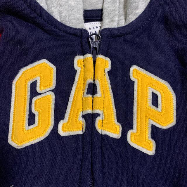 babyGAP(ベビーギャップ)のGAPロゴ　ボディオール（ベビー） キッズ/ベビー/マタニティのベビー服(~85cm)(ロンパース)の商品写真