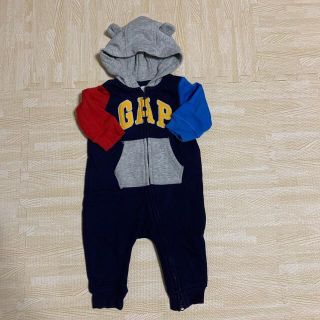 ベビーギャップ(babyGAP)のGAPロゴ　ボディオール（ベビー）(ロンパース)