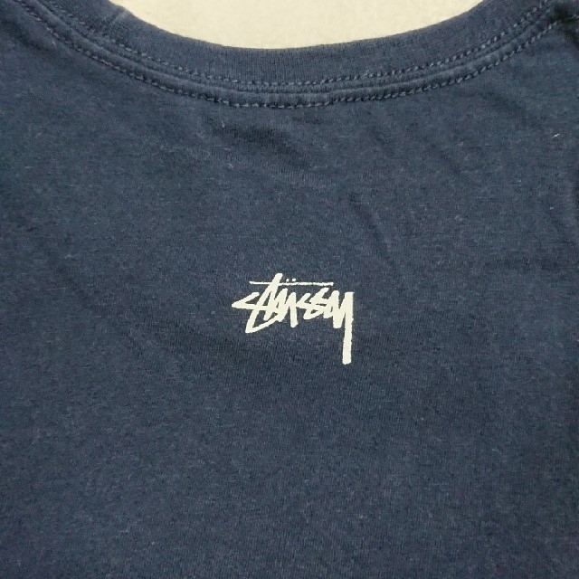 STUSSY(ステューシー)のぶんかどう様専用 STUSSY t-shirt 紺 メンズのトップス(Tシャツ/カットソー(半袖/袖なし))の商品写真