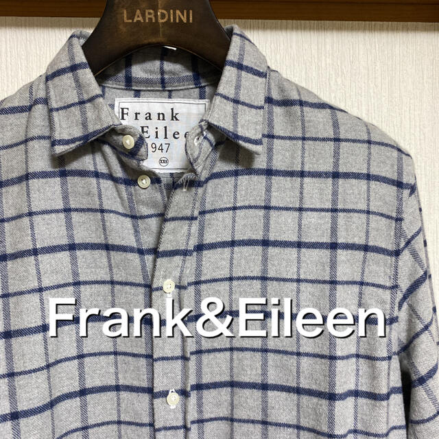 Frank\u0026Eileen★フランクアンドアイリーン★長袖シャツ★グレー　バリー