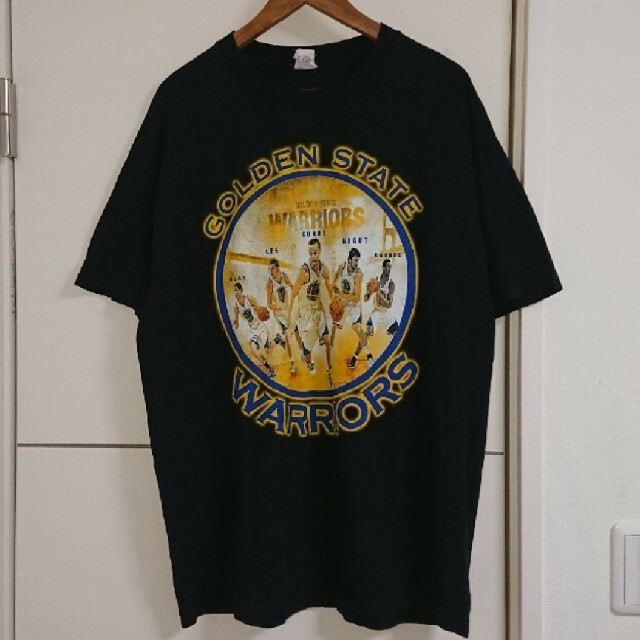 NBA ウォリアーズ Tシャツ 古着 カリー ビッグシルエット バスケ メンズのトップス(Tシャツ/カットソー(半袖/袖なし))の商品写真