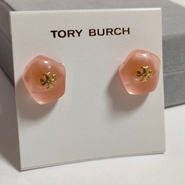 Tory Burch(トリーバーチ)の新品　トリーバーチ  アイスキューブピアス　ピンク レディースのアクセサリー(ピアス)の商品写真