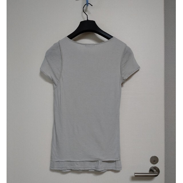 ADDICT NOIR アシンメトリーTシャツ レディースのトップス(Tシャツ(半袖/袖なし))の商品写真