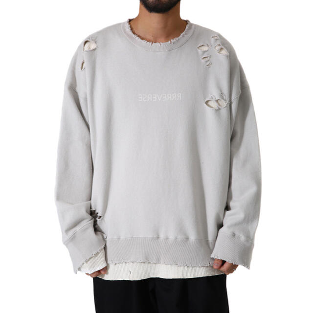 stein OVERSIZED LAYERED SWEAT LS