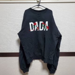 クリスチャンダダ(CHRISTIAN DADA)のクリスチャンダダ　トレーナー48サイズ　ブラック　やや厚手　正規品　送料無料(スウェット)