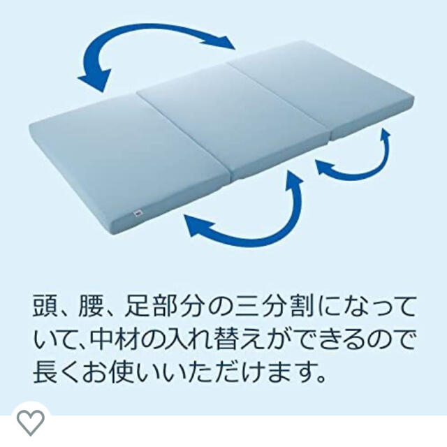 エアウィーヴ マットレス スマートZ シングル 三つ折り