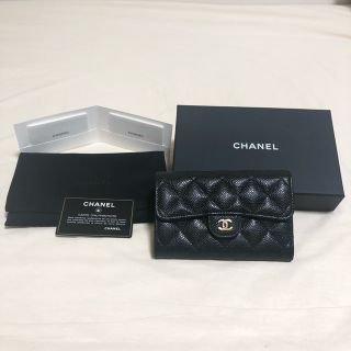 シャネル(CHANEL)の【新品】希少‼︎ CHANEL シャネル　クラシックミディアムフラップウォレット(財布)