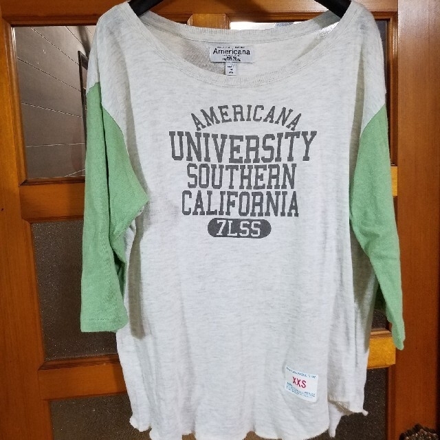 AMERICANA(アメリカーナ)の★Americana アメリカーナ × フリークスストア ラグランTシャツ★ レディースのトップス(Tシャツ(長袖/七分))の商品写真