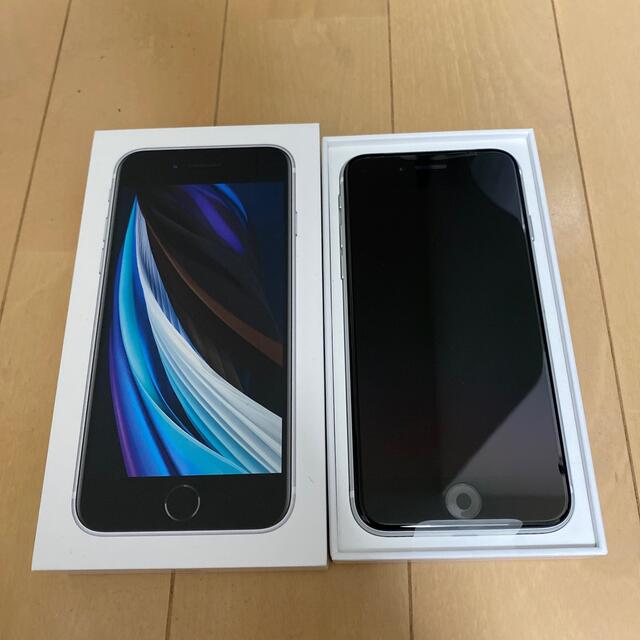 64GB色【未使用】iPhone se2 64GB (白) SIMロック解除済み