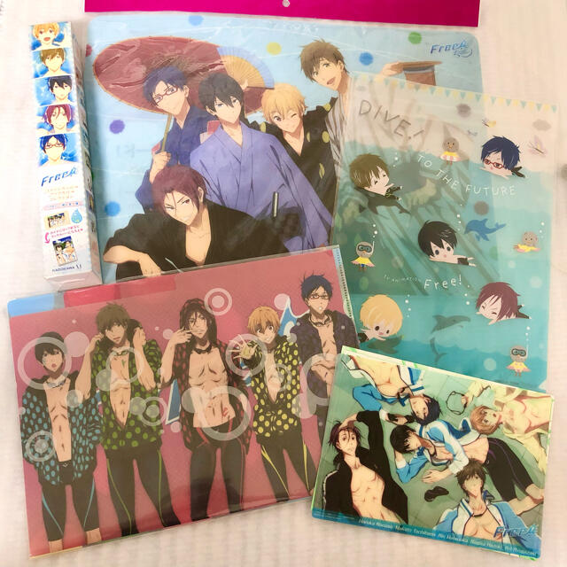 BANPRESTO(バンプレスト)のアニメ Free! 集合 セット エンタメ/ホビーのアニメグッズ(クリアファイル)の商品写真