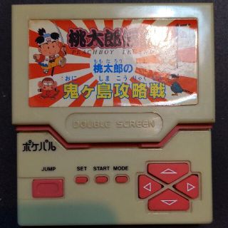 ポケパル　桃太郎伝説　桃太郎の鬼ヶ島攻略戦　ゲームウォッチ　ジャンク品