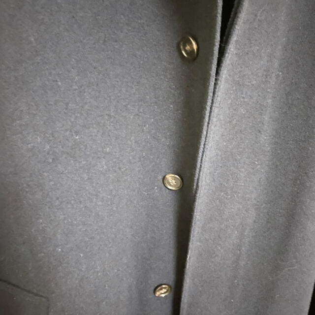 UNIQLO(ユニクロ)のユニクロ　jw anderson ダブルフェイスシングルコート　NAIVY メンズのジャケット/アウター(ステンカラーコート)の商品写真