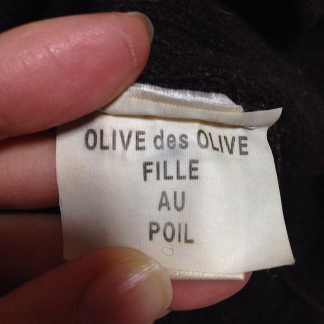 OLIVEdesOLIVE(オリーブデオリーブ)のOLIVE des OLIVEウールワンピ レディースのワンピース(ひざ丈ワンピース)の商品写真