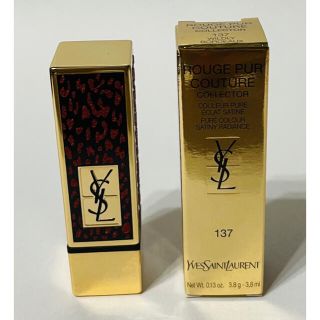 イヴサンローランボーテ(Yves Saint Laurent Beaute)の【新品】イヴ サン ローラン ルージュ ピュールクチュール コレクター 137(口紅)