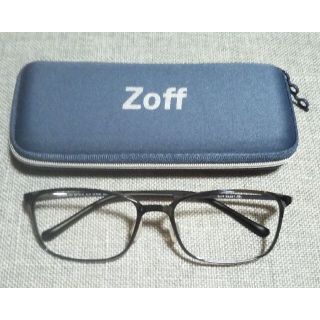 ゾフ(Zoff)のZoff  ゾフ  ネガネフレーム  グレー     最新    新品   軽量(サングラス/メガネ)