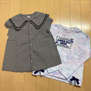 アナスイミニ(ANNA SUI mini)の【ご専用】ANNA SUImini 140【新品＆極美品】♡2点♡(Tシャツ/カットソー)