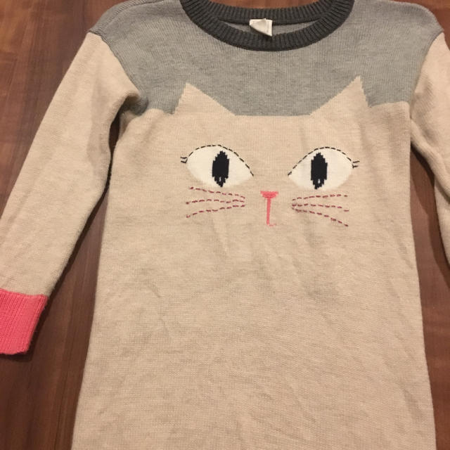 babyGAP(ベビーギャップ)のbaby GAPニットワンピース キッズ/ベビー/マタニティのキッズ服女の子用(90cm~)(ワンピース)の商品写真