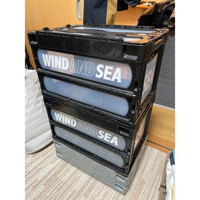 WIND AND SEA CONTAINER BOX GRAYクリア 2個 | www.hospitaldeyumbo.gov.co
