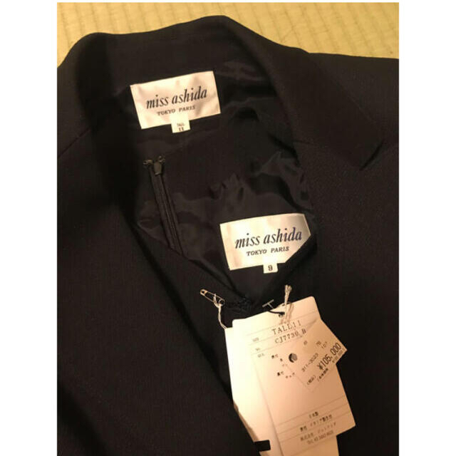 jun ashida - ミスアシダ M 9 11 スーツ 黒 濃紺 入学式 卒業式 受験の通販 by pan3's shop ｜ジュンアシダならラクマ