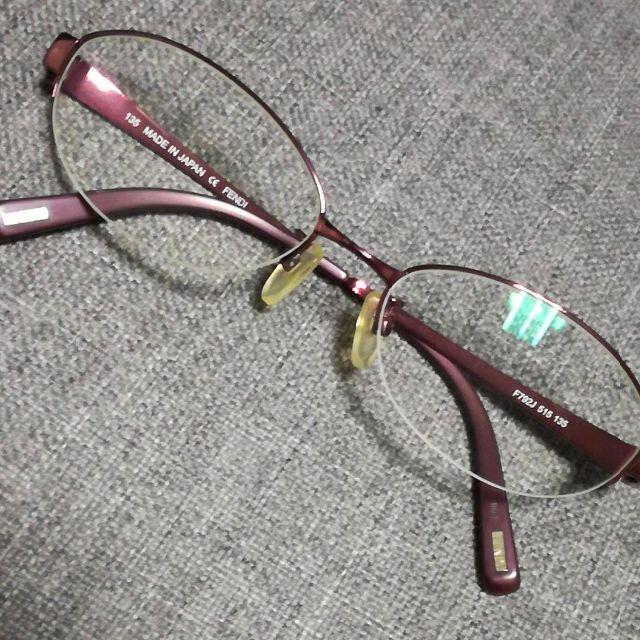 FENDI(フェンディ)の640　S 超美品　F792J FENDI　フェンディ　メガネ　度付き レディースのファッション小物(サングラス/メガネ)の商品写真
