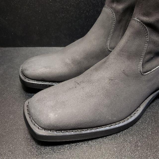 Ann Demeulemeester(アンドゥムルメステール)のアンドゥムルメステール（ANN DEMEULEMEESTER） ブーツ 黒 41 メンズの靴/シューズ(ブーツ)の商品写真