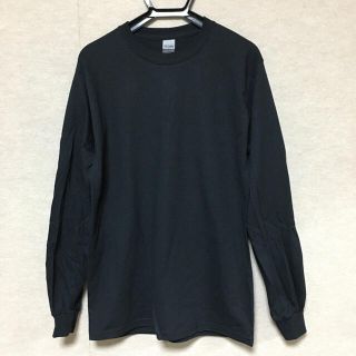 ギルタン(GILDAN)の新品 GILDAN ギルダン 長袖ロンT ブラック 黒 S(Tシャツ/カットソー(七分/長袖))