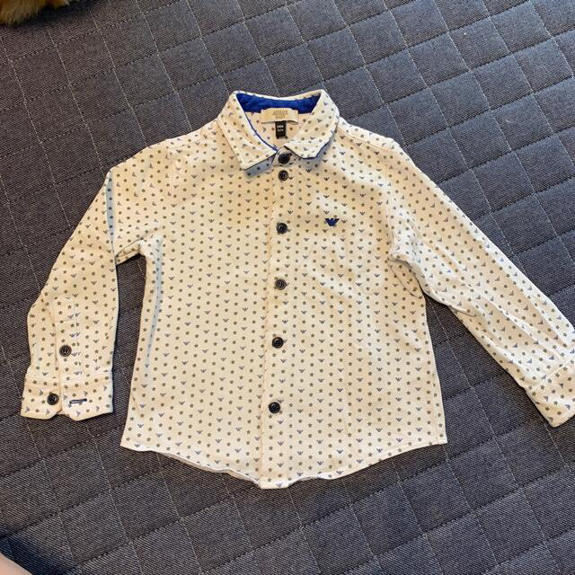 ARMANI JUNIOR(アルマーニ ジュニア)のアルマーニ　ベビー長袖シャツ キッズ/ベビー/マタニティのキッズ服男の子用(90cm~)(Tシャツ/カットソー)の商品写真