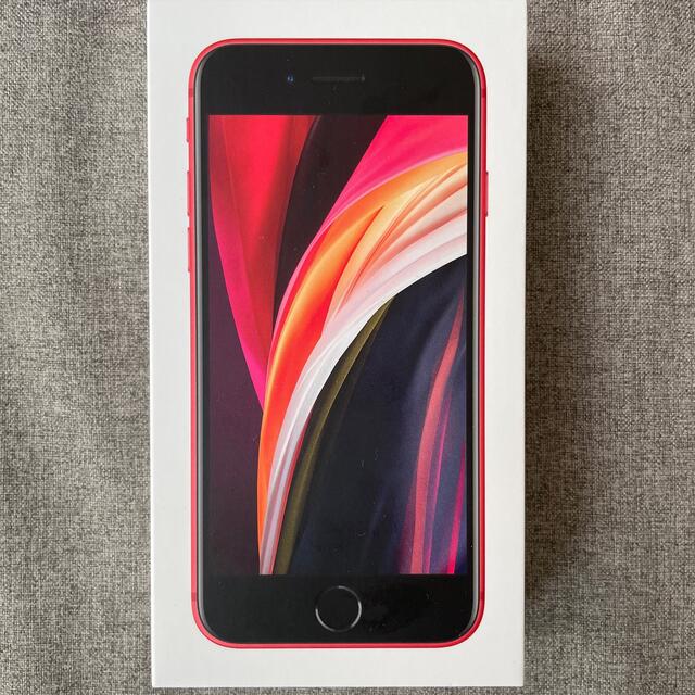 iPhone SE RED 64GBスマートフォン本体