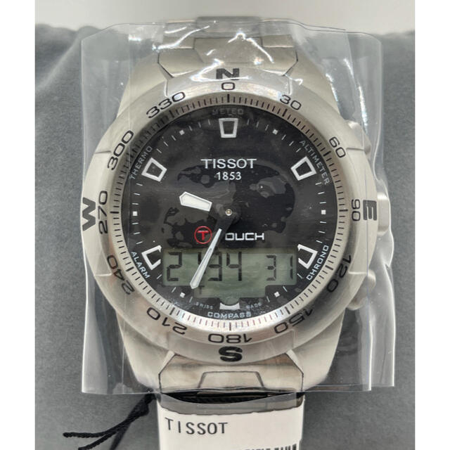 時計[新品・未使用品]  TISSOT メンズ腕時計  T-TOUCH Ⅱ