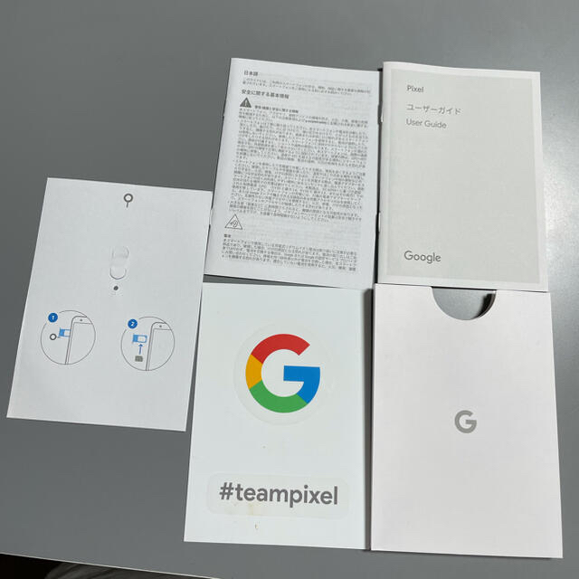 Google Pixel(グーグルピクセル)のpixel 3a cleary white ホワイト　SIMフリー スマホ/家電/カメラのスマートフォン/携帯電話(スマートフォン本体)の商品写真