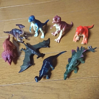 恐竜 8点セット(ぬいぐるみ/人形)