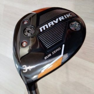 キャロウェイゴルフ(Callaway Golf)のレフティ　キャロウェイマーベリックサブゼロFW3+ ロフト13.5度　リシャフト(クラブ)