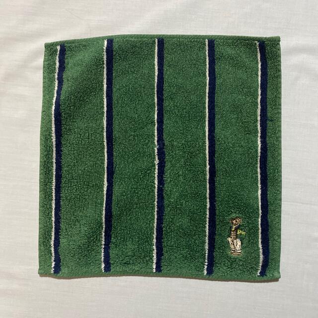 POLO RALPH LAUREN(ポロラルフローレン)のラルフローレン　タオルハンカチ　中古品　ポロベア　#1069 レディースのファッション小物(ハンカチ)の商品写真